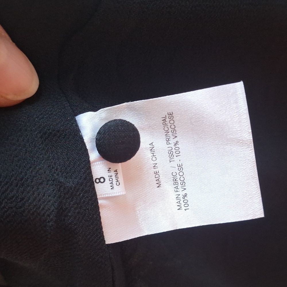 Reformation Carolena Midi Dress Luna Polka Dot Size 8 Puff Shoulder 3/4 Sleeve - Picture 9 of 13